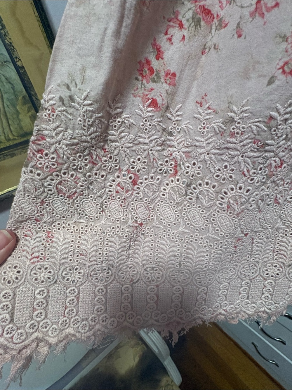 Magnolia Pearl “Molly” tiered lace maxi skirt - Picture 6 of 6